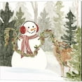 thumbnail image 2 of Great Art Now Christmas in the Woods A by Tara Reed 2 Piece Canvas Art Set Each 14"W x 14H", 2 of 3