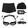 thumbnail image 1 of Swimming Goggles Nose Clip Set,7 Piece Set Swimming Swimming Goggles Cap Set Man Swimming Cap Earplug Kit High Capacity, 1 of 14