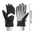 thumbnail image 4 of HongHeng Winter Ski Snow Gloves for Men, Women, Youth | Touchscreen & Waterproof Cold Weather Hand Warming Gloves Winter Work Gloves, 4 of 4