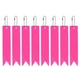 thumbnail image 1 of Uxcell Safety Reflector 8 Pack Tag Pendant Reflective Gear for Backpack Cycling Running Wheelchairs Pink, 1 of 5