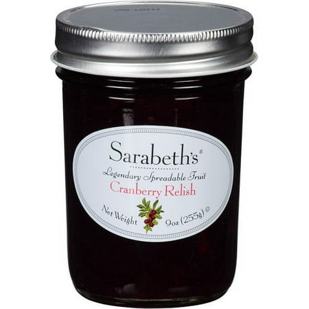Sarabeth's Cranberry Relish, 9 oz, (Pack of 6)
