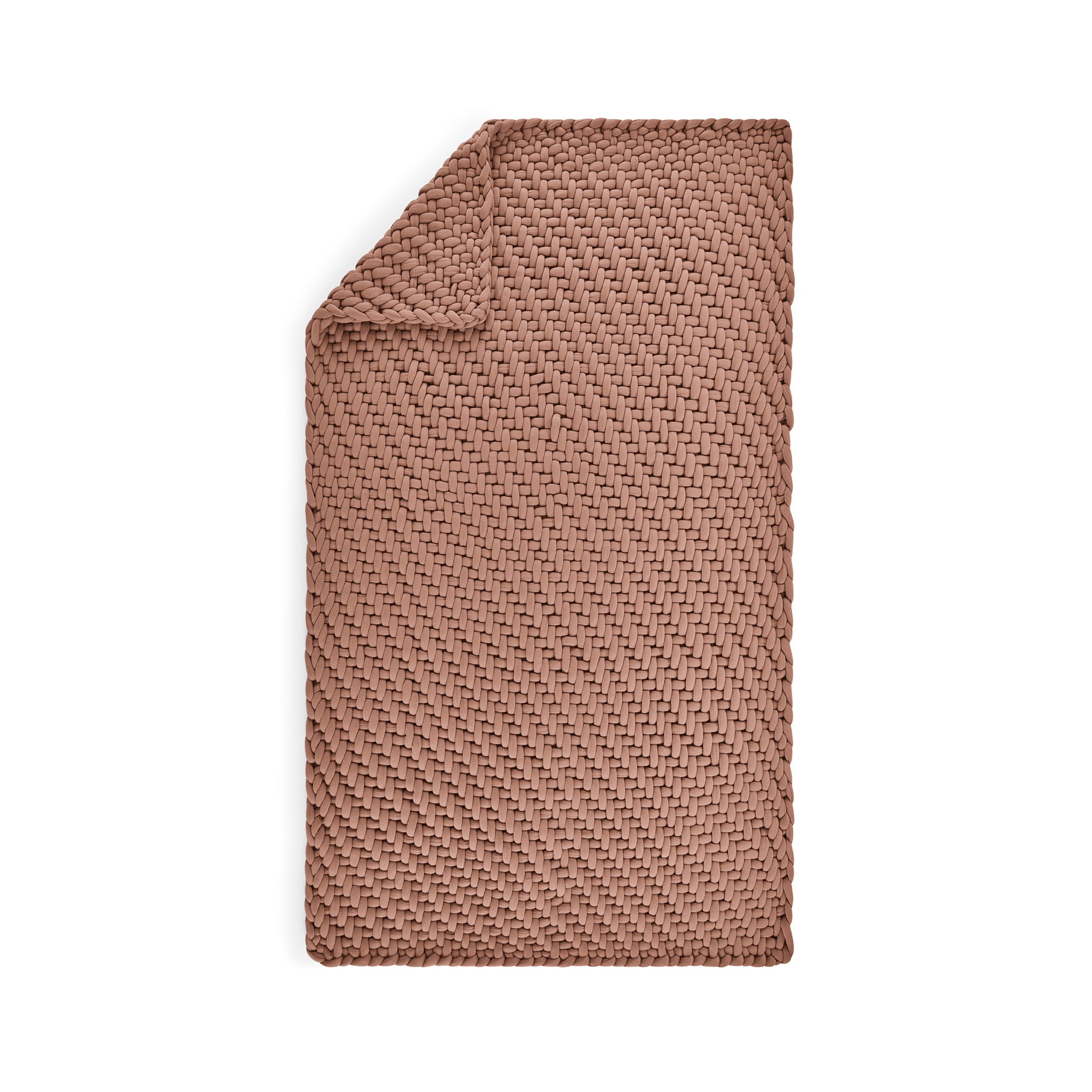 Allswell Weighted Knit Throw Blanket, Savannah Taupe, 15 lbs