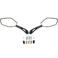 thumbnail image 2 of Krator Universal Black Motorcycle Mirrors Compatible with Honda VTX 1800 TYPE C R S N F T RETRO, 2 of 4