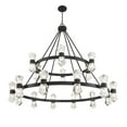 thumbnail image 4 of Dryden 36-Light Chandelier in Matte Black, 4 of 5