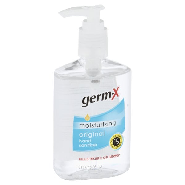 GermX Hand Sanitizer, Fresh Citrus, 8oz