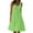 Z Mint Green, variant on Jophufed Women's Plus Size Summer Dresses Fashion Holiday Summer Solid Color Sleeveless Party Beach Dress