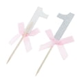 thumbnail image 3 of 12 decoraciones para tartas de cumpleaños Plata, 3 of 8