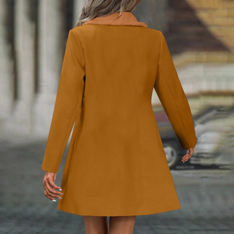 Black**Friday Chaoheng Plus Size Jackets and Coats Women's Plush