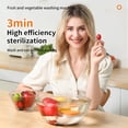 thumbnail image 4 of Efficient Fruit And Vegetable Washing Station, Multifunctional Fruit And Vegetable Purification Center Water Ionization Cleaning System For Family Health Protection, 4 of 8