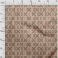 thumbnail image 3 of oneOone Viscose Jersey Rose Brown Fabric Asian Block Diy Clothing Quilting Fabric Print Fabric By Yard 60 Inch Wide, 3 of 4