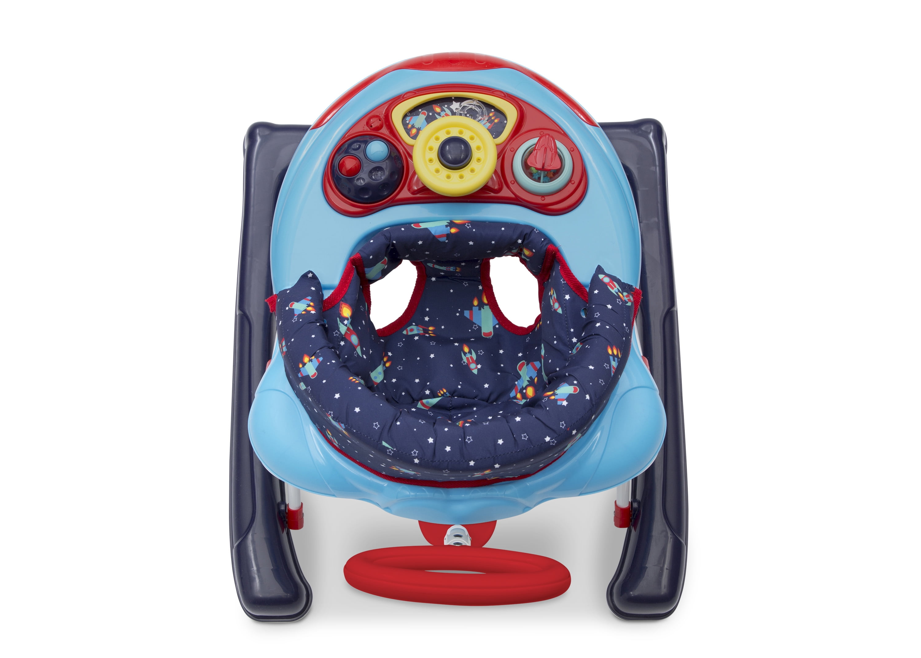 Delta Children First Exploration 2-in-1 Activity Walker, Lift Off