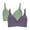 Multicolor3, variant on Lmnyox 2 Pack Wireless Bras for Women Comfortable Full Coverage Everyday Bralettes V Neck Push Up Bras
