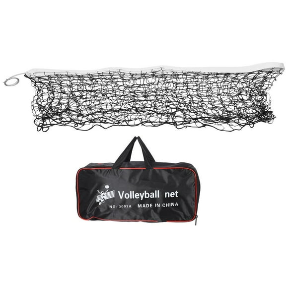HLONK Filet de Volleyball Portable pour Jardin en Polyester Durable Taille 29.5 Pieds x 31.5 Po