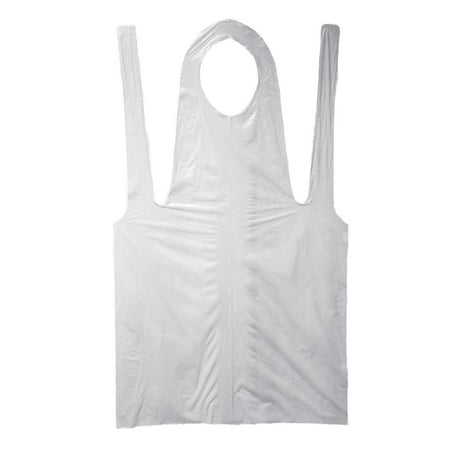 Plastic Disposable Apron, White, Full Length, 2000 Ct. - Walmart.com