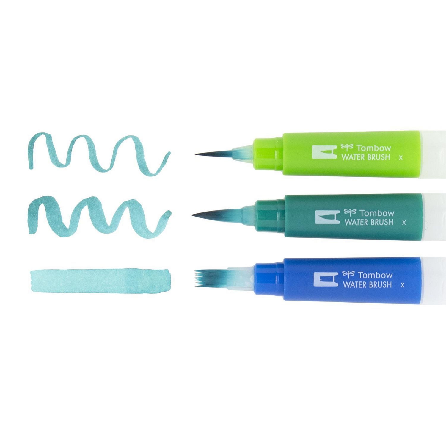 Tombow Water Brush Set, 3-Pack