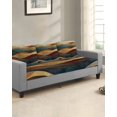 thumbnail image 2 of Vintage Green Blue Couch Cushion Covers Stretch, Washable Sofa Seat Covers Individual Seat Cushion Sofa Slipcovers Farmhouse Retro Art Couch Cover Furniture Protector M-1PCS, 2 of 7