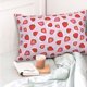 thumbnail image 4 of Fotbe Hand Drawn Strawberry Funda de Almohada Decorativa Estilo Occidental, Lujo en Algodón, Fundas para Almohadas King, Cojín Estampado para Decoración del Hogar-14"x20", 4 of 6