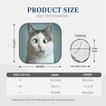 thumbnail image 3 of Disketp 2 Piece Funny Cat Pattern Windshield Sunshades,Folding Windshield Sun Shade For Car Suv Trucks Sedan,Blocks Uv Rays Sun Visor Protector-Small, 3 of 7