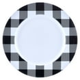 thumbnail image 5 of Ensemble de service 16PC Carreauté Blanc Noir, 5 of 5