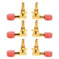 thumbnail image 1 of VERDANVERSE 6Pcs Guitar String Tuning Pegs Gold for Acoustic Classical Guitar Smooth Adjustment, 1 of 8
