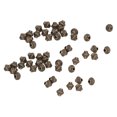 thumbnail image 4 of Metal Spacer Beads, Bronze Color Jewelry Spacer Beads Durable 100Pcs Widely Used  For Jewelry, 4 of 8