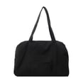 thumbnail image 2 of Lightweight Waterproof Nylon Luggage Bag for Women, Large Capacity Travel Crossbody Purse with Reinforced Handles, Handheld Commute Cloth Bag for Weekend Getaway Gym and Daily Use, 2 of 6
