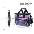 thumbnail image 3 of FORMRS Insulated Cooler Bag 24 Cans Capacity Soft Leakproof Lunch Box with Side Pockets, Black Cat Walking, 3 of 7