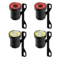 thumbnail image 2 of sweethay Paquete de 4 luces para monopatín, luces de seguridad para monopatín, lámparas de rueda inteligentes, reemplazo ajustable, luz trasera Patinetes eléctricos 4 en 1 juego sweethay OD020105-00B, 2 of 6