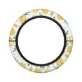 thumbnail image 7 of Jeiento Pineapple Golf Cart Steering Wheel Cover for Club Car Stretchable 13 Inch - 14 Inch Steering Wheel Cover UV Rays Protector Warm in Winter Cool in Summer, 7 of 7