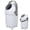 White, variant on Dbuoem Diaper Pail with Airtight Lid,Odor Control Diaper Bin,15 Liter/ 4 Gallon Nursery Trash Can,Holds Up to 16 Diapers