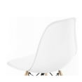 thumbnail image 3 of Heavenly Collection White Wood Chair SET OF 3, 3 of 6