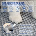 thumbnail image 3 of Cat Litter Mat, Honeycomb Double Layer Litter Box Mat, Urine & Water Proof Cat Litter Catcher Mat, Litter Trapping Mat Washable Easy Clean, Litter Mat Scatter Control, 3 of 6