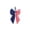 A, variant on Njoeus Independence Day Star Print Decorative Bow for Holiday Parties and Door Hangings One Star-Print Bow Ties a Stripe of Patriotic Cheer to any Door or Party Decoration