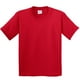 thumbnail image 1 of Gildan - Camiseta básica de manga corta Unisex Estilosa Suave Niños Niñas - Verano/Calor (Rojo), 1 of 2