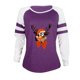 thumbnail image 4 of Camisas Navideñas Para Mujer Tops de Manga Larga Estampado Patchwork Cuello Redondo Blusa Informal Odeerbi ODB209603, 4 of 6