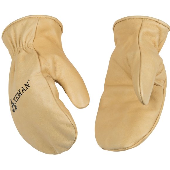 Guantes de seguridad Kinco Axeman de piel de vacuno con forro granulado XL
