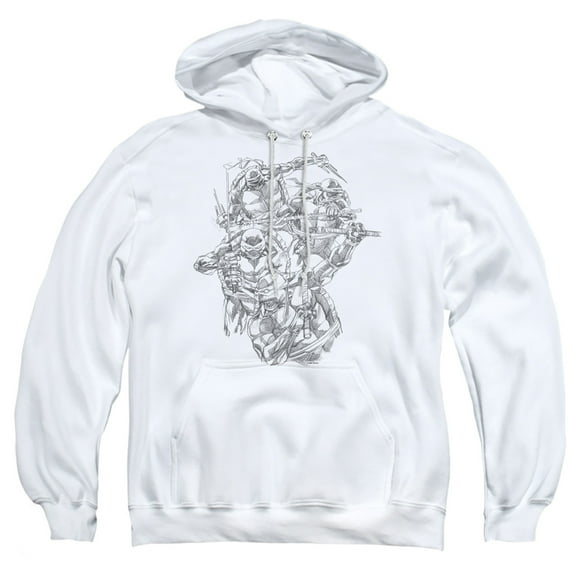 TMNT Teenage Mutant Ninja Turtles Shinobis Unisex Adult Pull-Over Hoodie