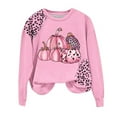 thumbnail image 2 of Jsaierl Women's Halloween Sweatshirts Plus Size Pumpkin Ghost Print Sweatshirt Trendy Crewneck T-shirt Long Sleeve Dressy Casual Pullover Tops Halloween Costumes, 2 of 4