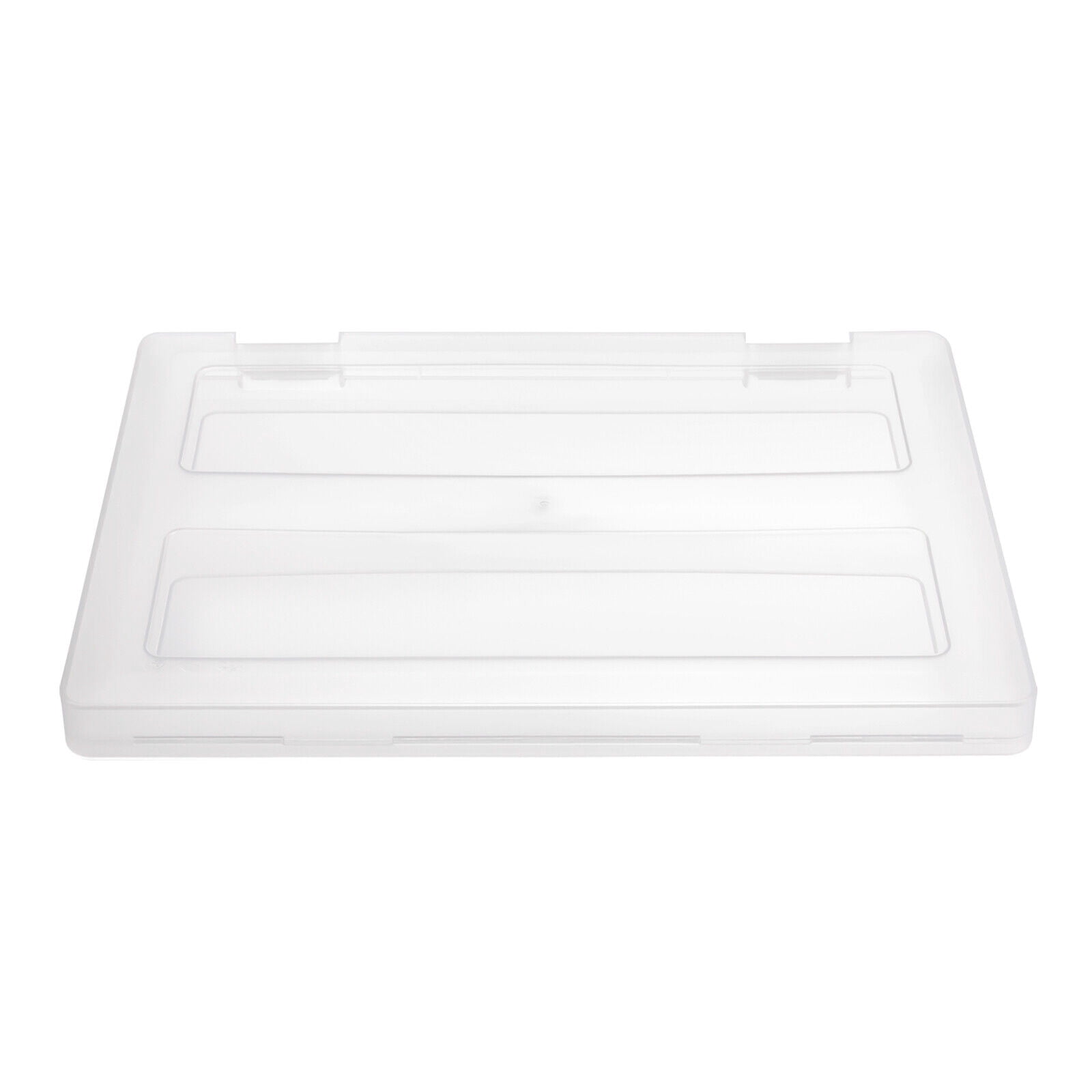 Clear Snap-tight Design File Box, Document Organizer Box,15 Boxes Paper Storage Box Office Accessory PP