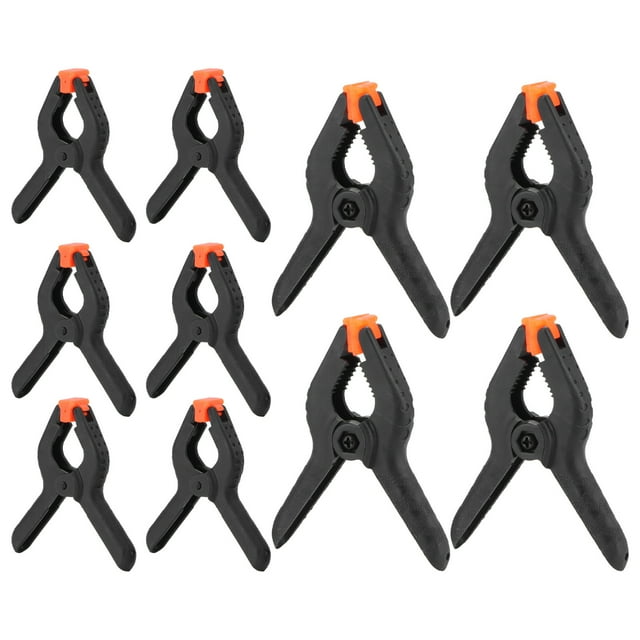 Peahefy Bomba Agua Bomba Spring Clamps Set DIY Woodworking Plastic Clip Fixture Accessory Hand Tools Pumps Su Pompası