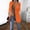 *Orange, variant on Women's Office Blazer,Trendy Casual Solid Color Long Sleeve Tailored Jacket Coat Orange,Womens Plus M