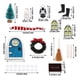 thumbnail image 3 of Fiudx Ofertas Y Liquidación Mini Casa De Muñecas Decoración Navideña Escena Navideña En Miniatura Casa De Muñecas Conjunto De Navidad, 3 of 6