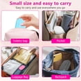 thumbnail image 6 of 20 Pcs Portable Travel Soap Dish with Lid, Plastic, Rectangular, Colorful, Soap Bar Holders, 6 of 8
