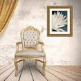 thumbnail image 3 of Black, Alex 15x18 Gold Ornate Wood Framed with Double Matting Museum Art Print Titled - Blue Dry Palms II, 3 of 4
