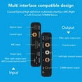 thumbnail image 4 of HDMI ARC Adapter 192KHz HDMI ARC Audio Extractor with Digital Optical TOSLINK SPDIF Coaxial, HDMI ARC to RCA Audio Converter Analog 3.5mm L/R Stereo, Audio Splitter for HDTV Soundbar Amplifier, 4 of 8