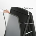 thumbnail image 5 of Street SignPro Deco with Protective Cover 23.39"x33.11" Black Portable Sidewalk Display Sign, 5 of 8