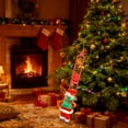 thumbnail image 7 of Wooowa Christmas Ladder-Climbing Santa Ornaments (Battery Not Included), 5.91Inch Festive Decor for Xmas Trees & Holiday Living Rooms, 7 of 7