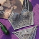 thumbnail image 2 of Cómodo chaleco de encaje bordado con espina de pescado, ropa interior francesa larga para exterior, sujetador de encaje sexy para niña, 2 of 6