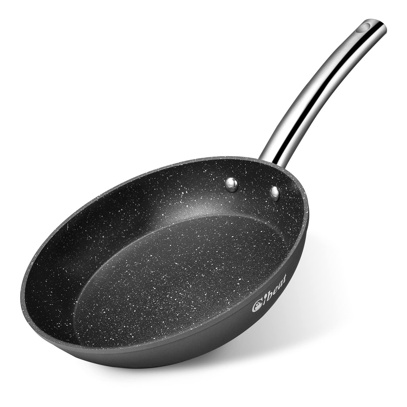 Kitsin Non Stick Fry Fan, 9.5" Non Stick Skillet Pan, Frying Pans