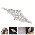 thumbnail image 2 of 1 UNID HIGE DE CRISTAL DE CRISTAL DE RHINESTONE CABEZA DE RHINESTONE ACCESORIO DE PELO, 2 of 4